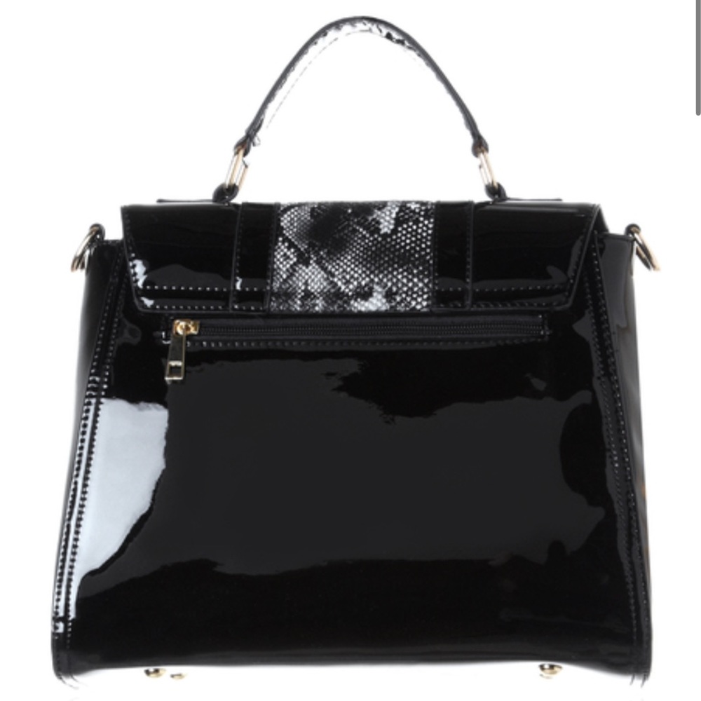 Python Patent Lady Bag by cleo - Picture 4 of 6
